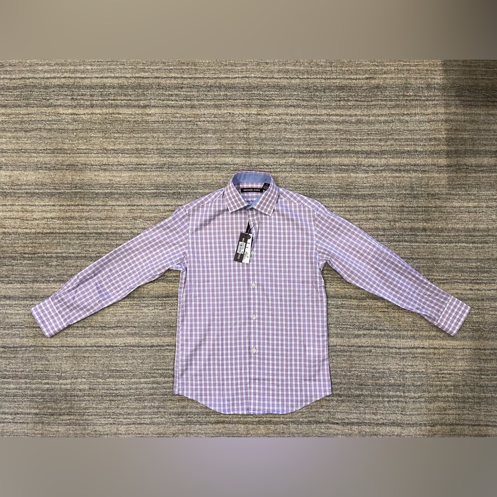 Michael Kors Kid Teen Button Down Shirt NWT Size 12